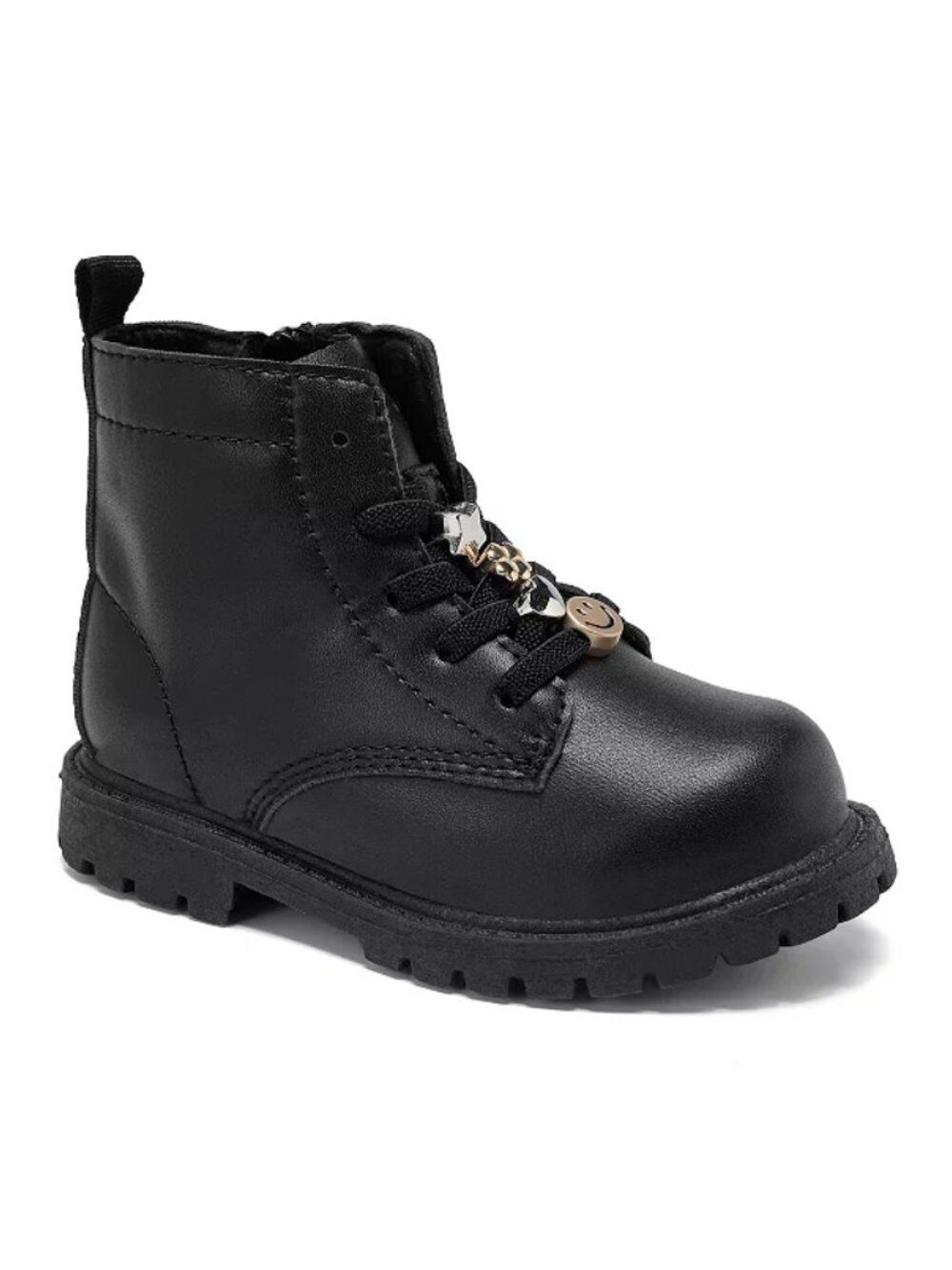 Carter's Beatris Toddler Girls Casual Ankle Boots, Black, Size: 7 T